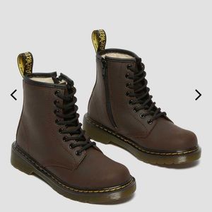 Dark Brown BRAND New Doc Martens Size 1